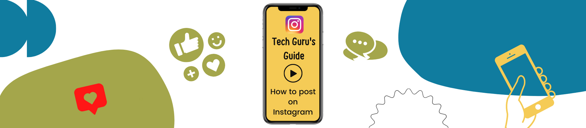 Featured image: Tech Guru's Guide on How to post pictures and videos on Instagram - Read full post: Technology Learning Guide for People with Disability #3